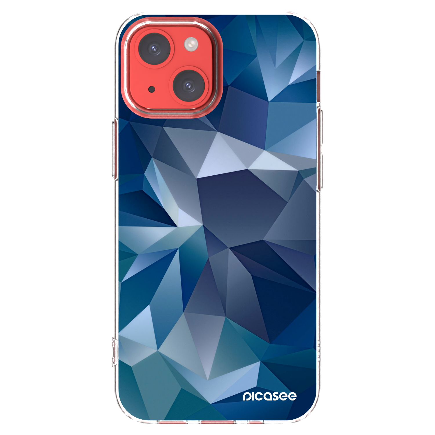 Picasee silikonowe przeźroczyste etui na Apple iPhone 13 mini - Wallpaper