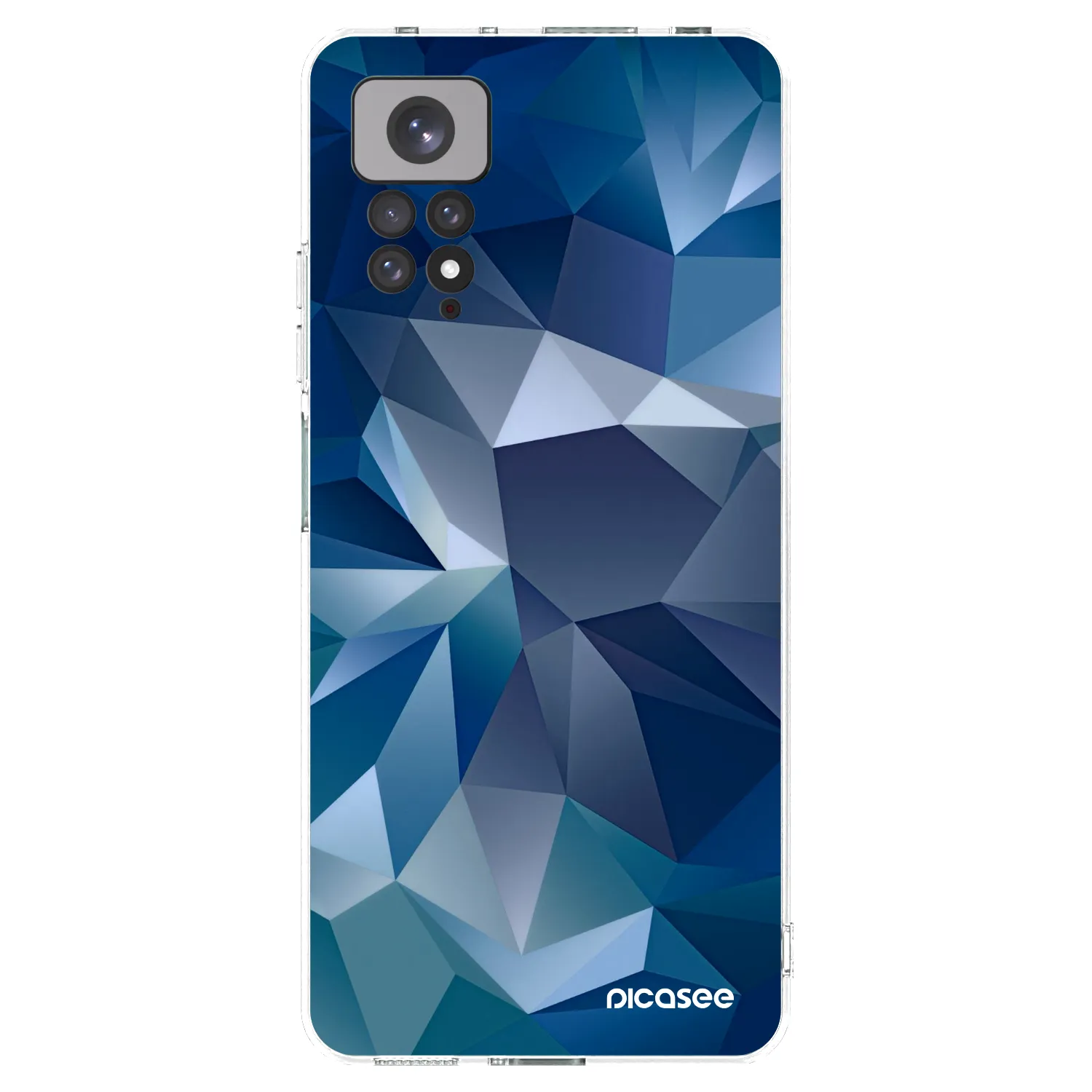 Picasee silikonowe przeźroczyste etui na Xiaomi Redmi Note 11S 4G - Wallpaper