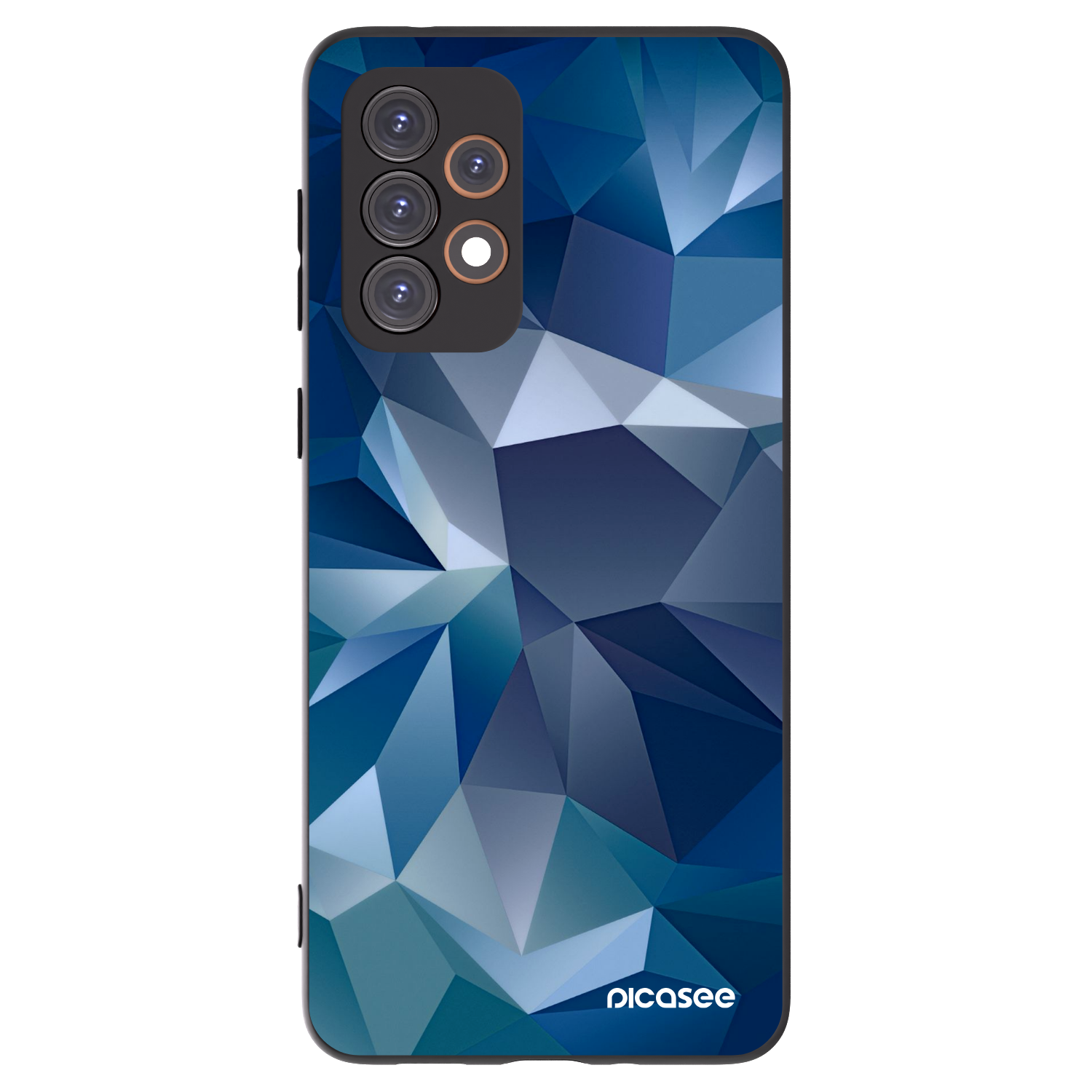 Picasee silikonowe czarne etui na Samsung Galaxy A33 5G A336 - Wallpaper