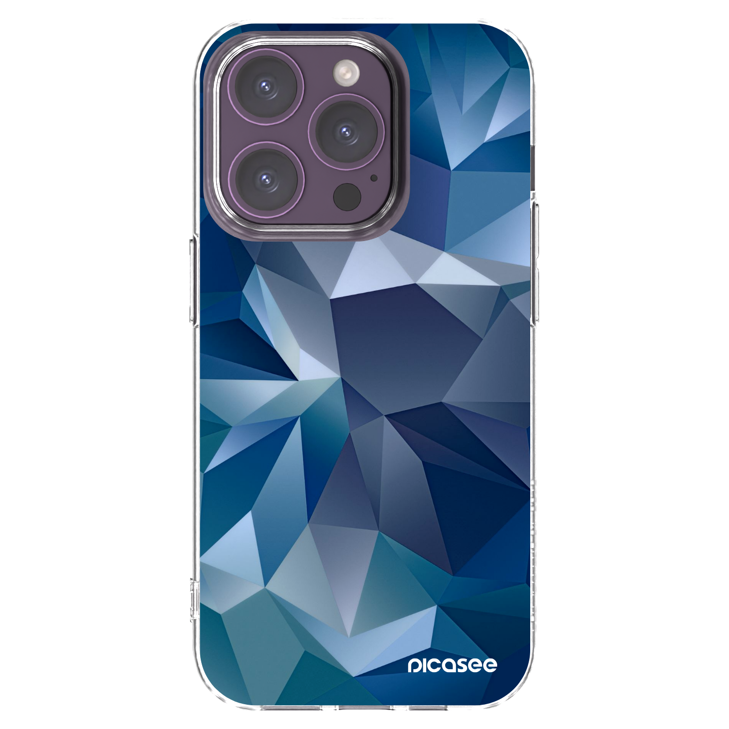 Picasee silikonowe przeźroczyste etui na Apple iPhone 14 Pro - Wallpaper