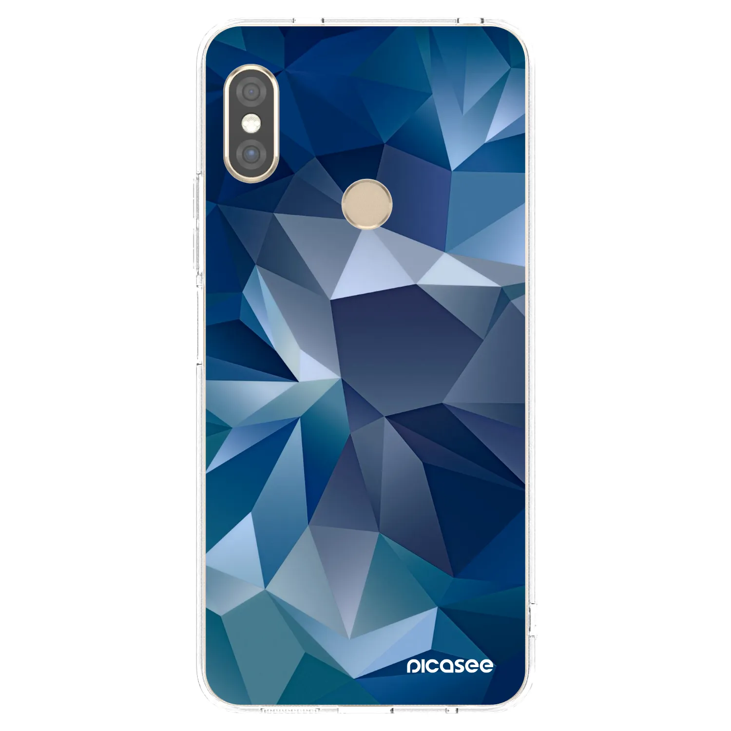Picasee silikonowe przeźroczyste etui na Xiaomi Redmi Note 5 Global - Wallpaper