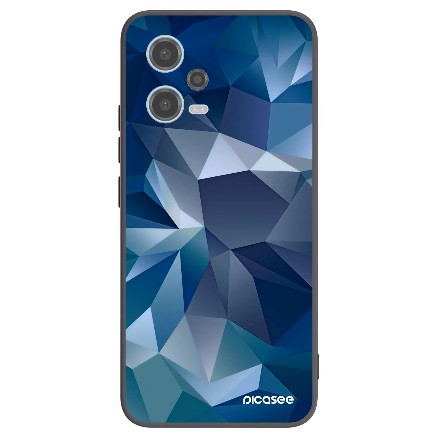 Picasee silikonowe czarne etui na Xiaomi Redmi Note 12 5G - Wallpaper