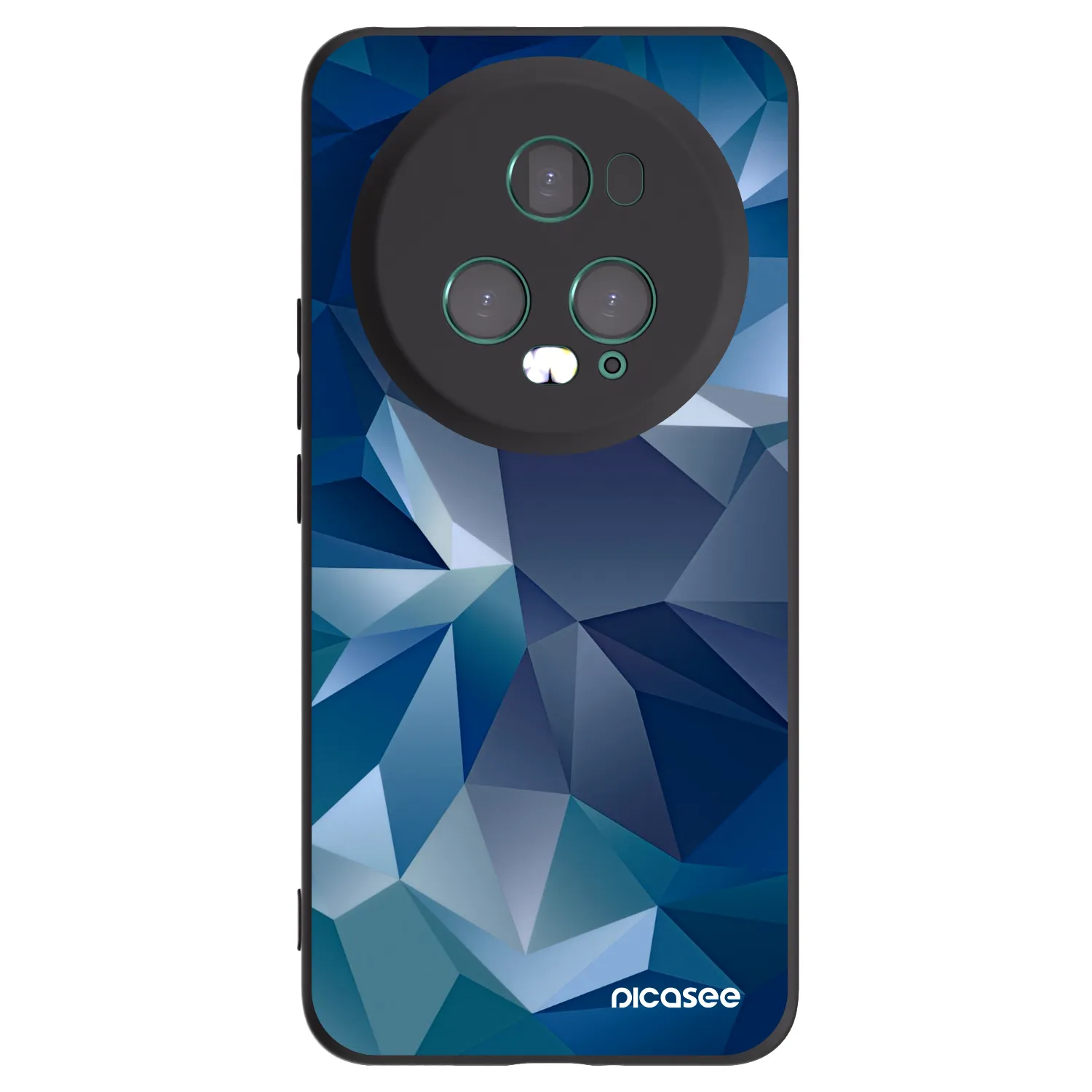 Picasee silikonowe czarne etui na Honor Magic5 Pro - Wallpaper