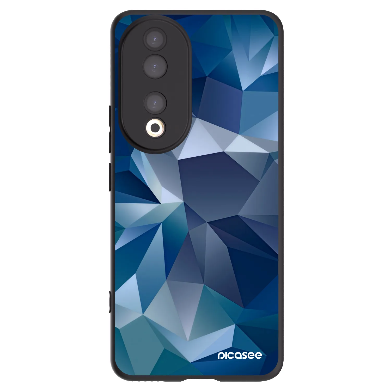 Picasee silikonowe czarne etui na Honor 90 5G - Wallpaper