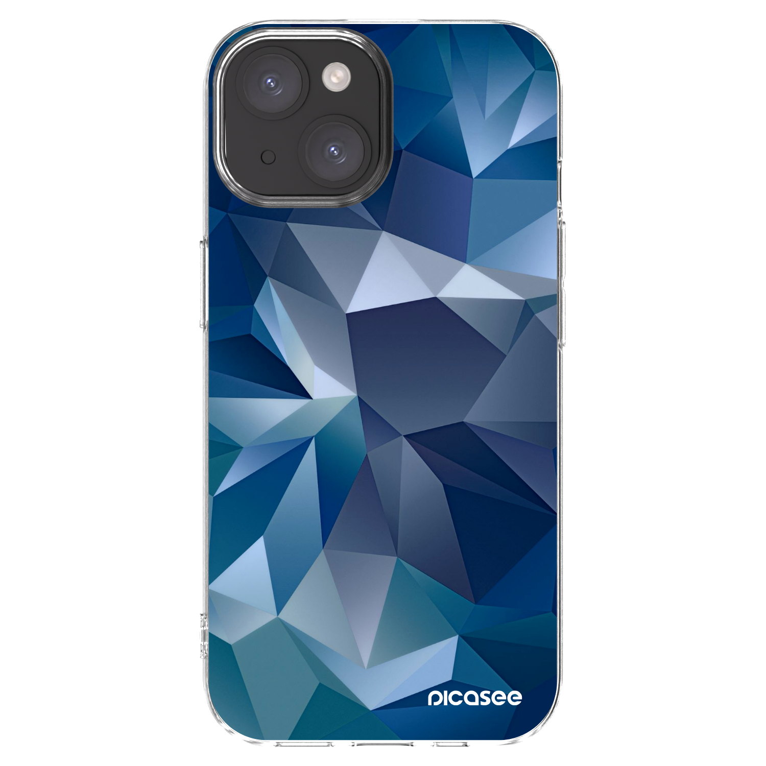 Picasee silikonowe przeźroczyste etui na Apple iPhone 15 - Wallpaper