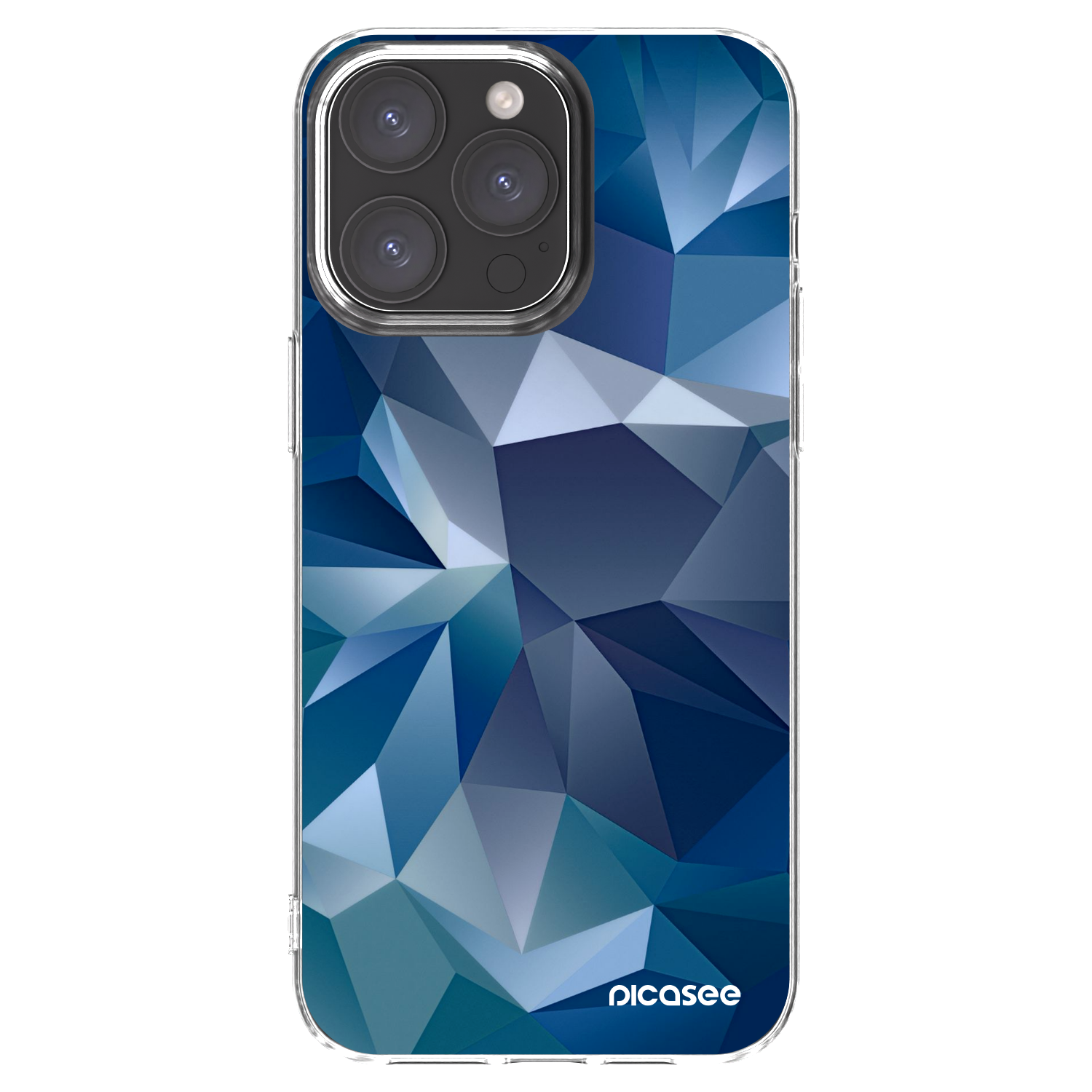 Picasee silikonowe przeźroczyste etui na Apple iPhone 15 Pro Max - Wallpaper