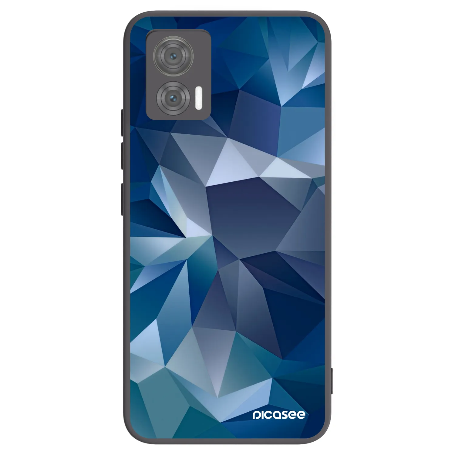 Picasee silikonowe czarne etui na Motorola Edge 30 Neo - Wallpaper