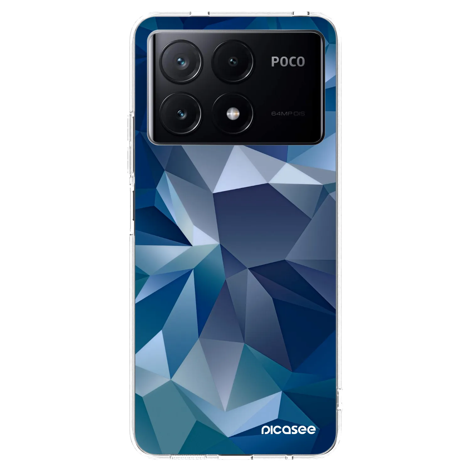 Picasee silikonowe przeźroczyste etui na Xiaomi Poco X6 Pro - Wallpaper