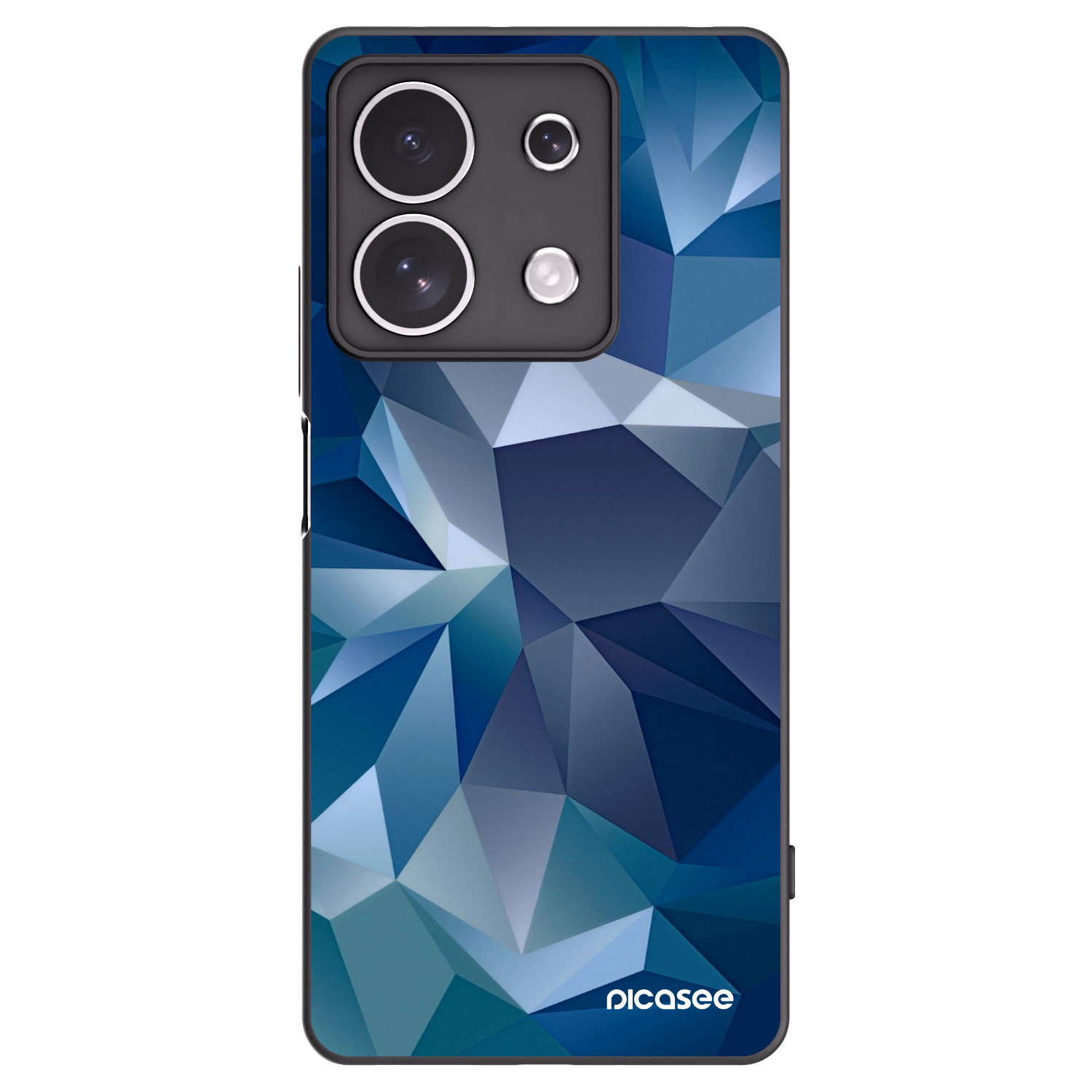Picasee silikonowe czarne etui na Xiaomi Redmi Note 13 4G - Wallpaper