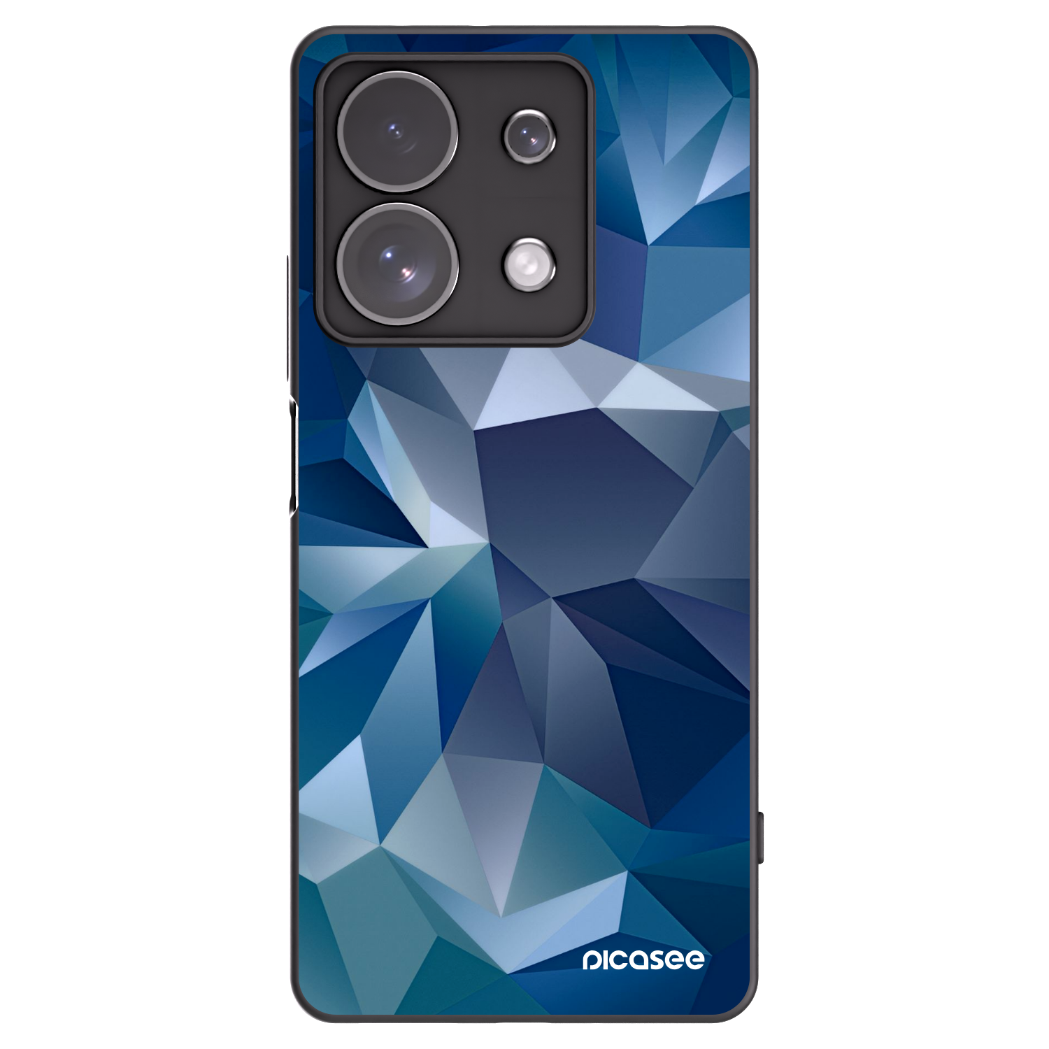 Picasee silikonowe czarne etui na Xiaomi Redmi Note 13 Pro 4G - Wallpaper