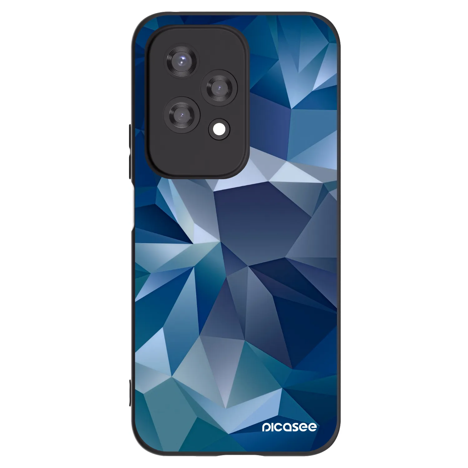 Picasee silikonowe czarne etui na Honor 200 Lite - Wallpaper