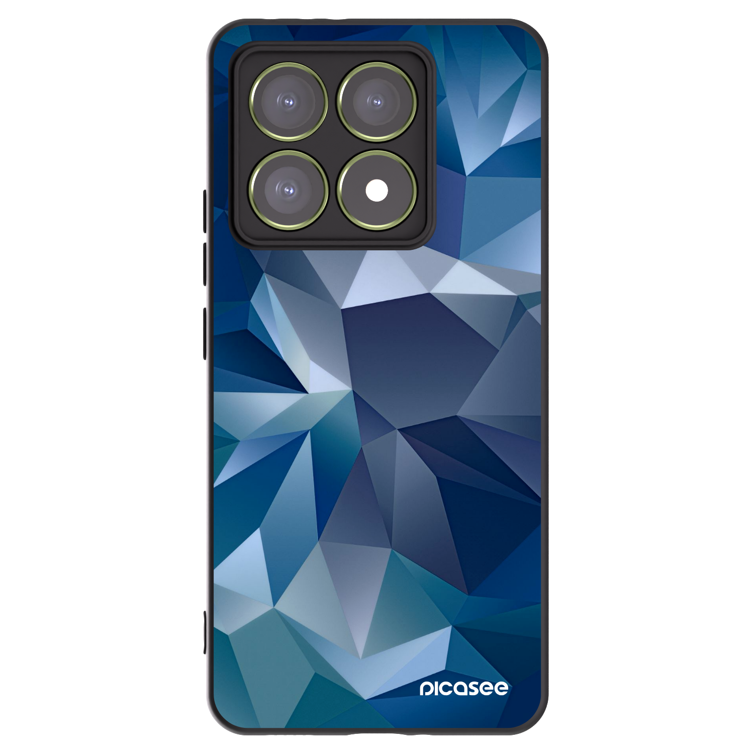 Picasee silikonowe czarne etui na Xiaomi 14T - Wallpaper