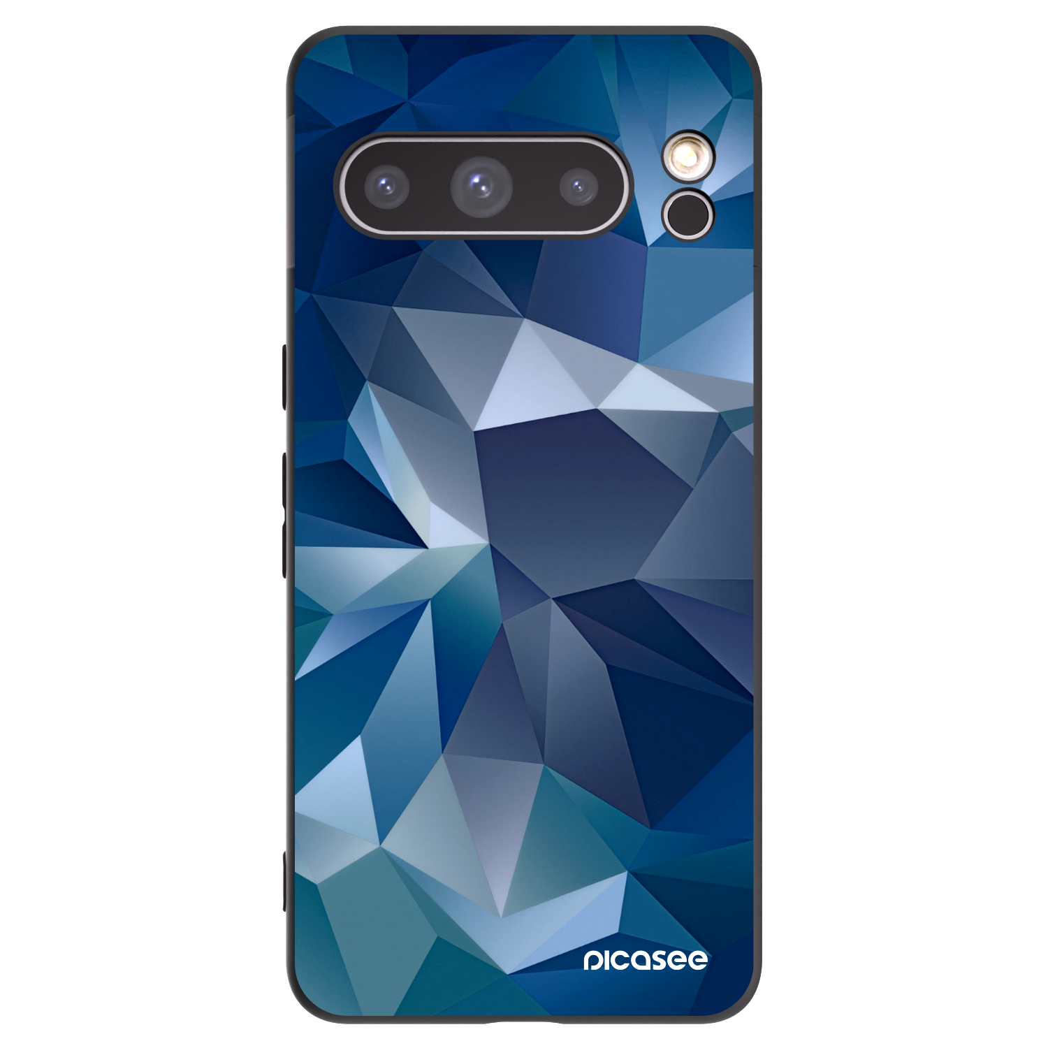 Picasee silikonowe czarne etui na Google Pixel 8 Pro - Wallpaper