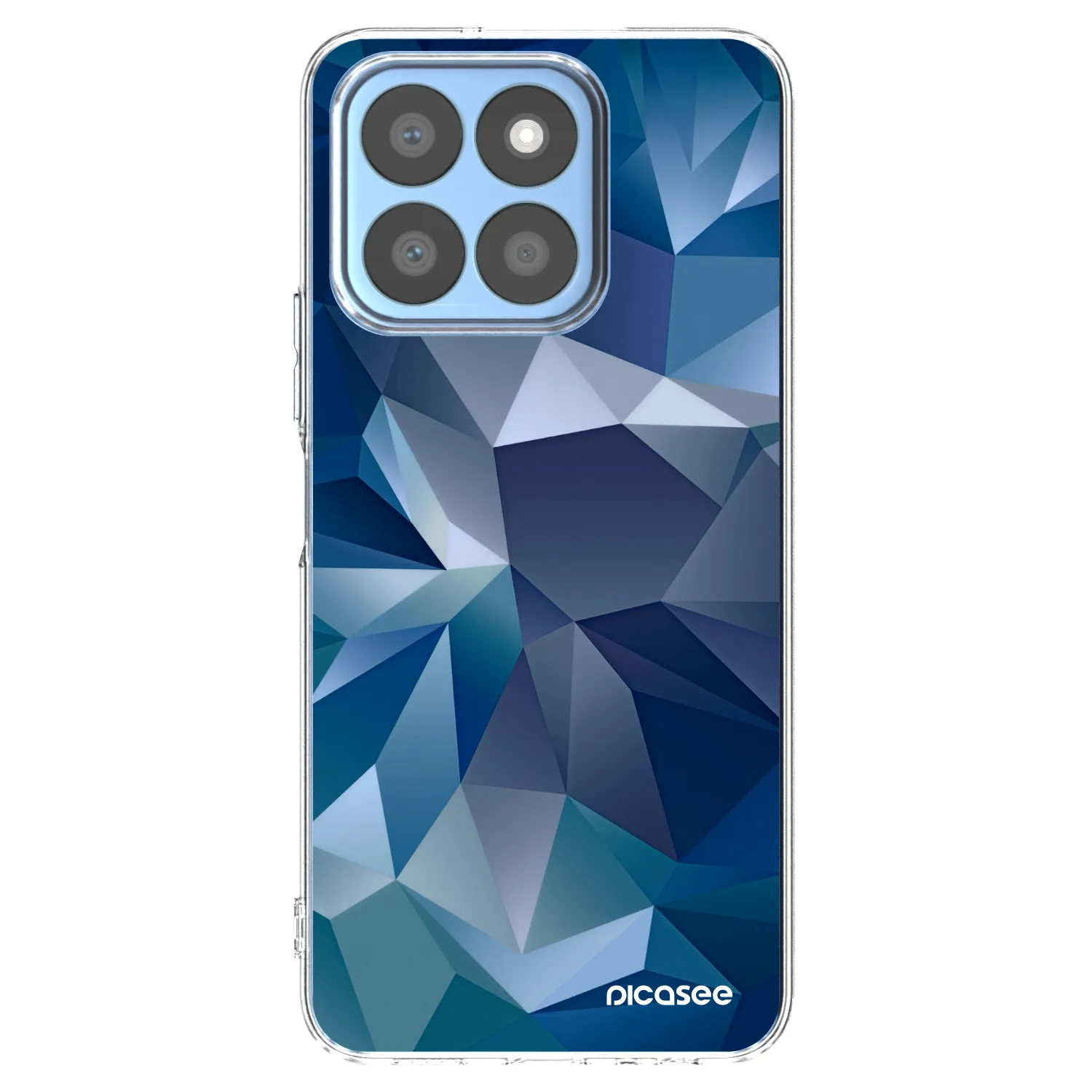 Picasee silikonowe przeźroczyste etui na Honor X8c - Wallpaper