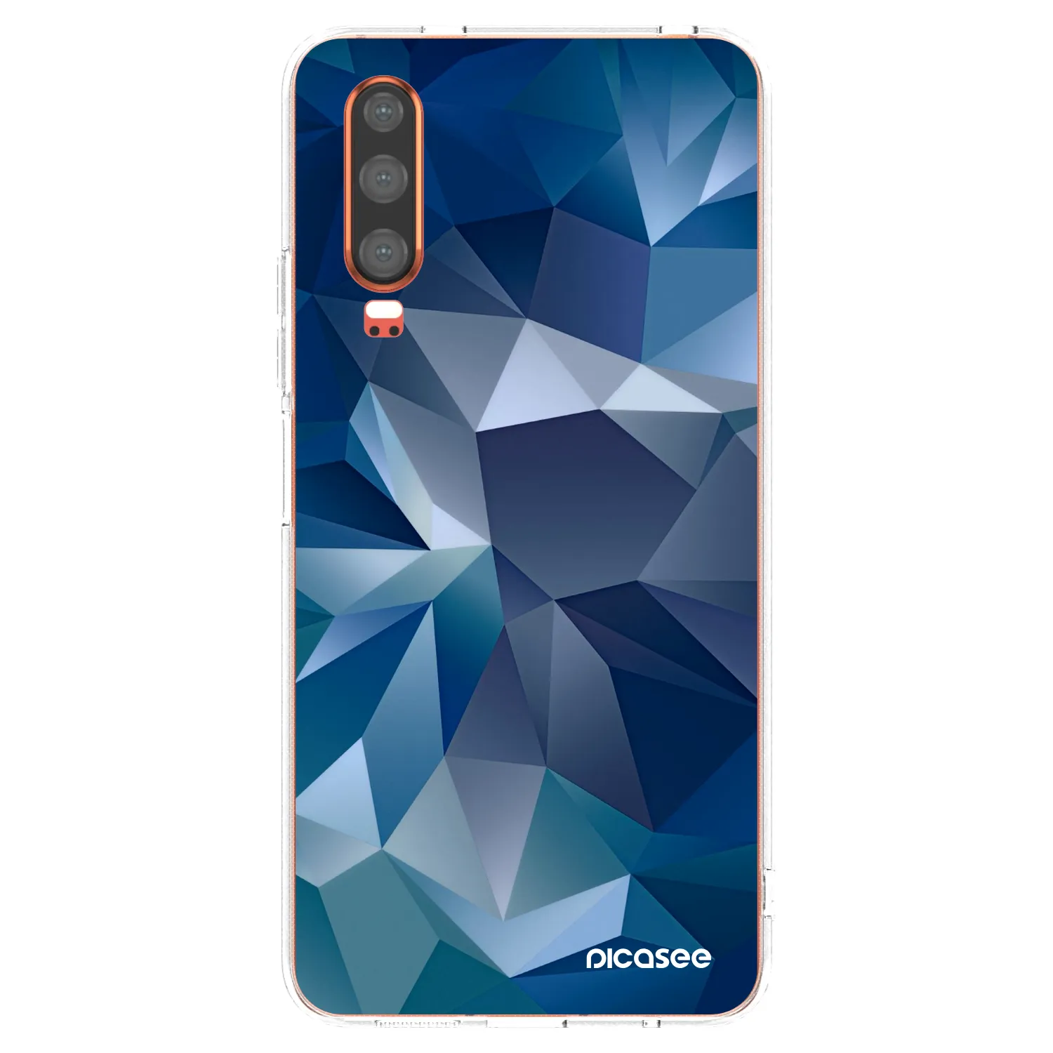 Picasee silikonowe przeźroczyste etui na Huawei P30 - Wallpaper