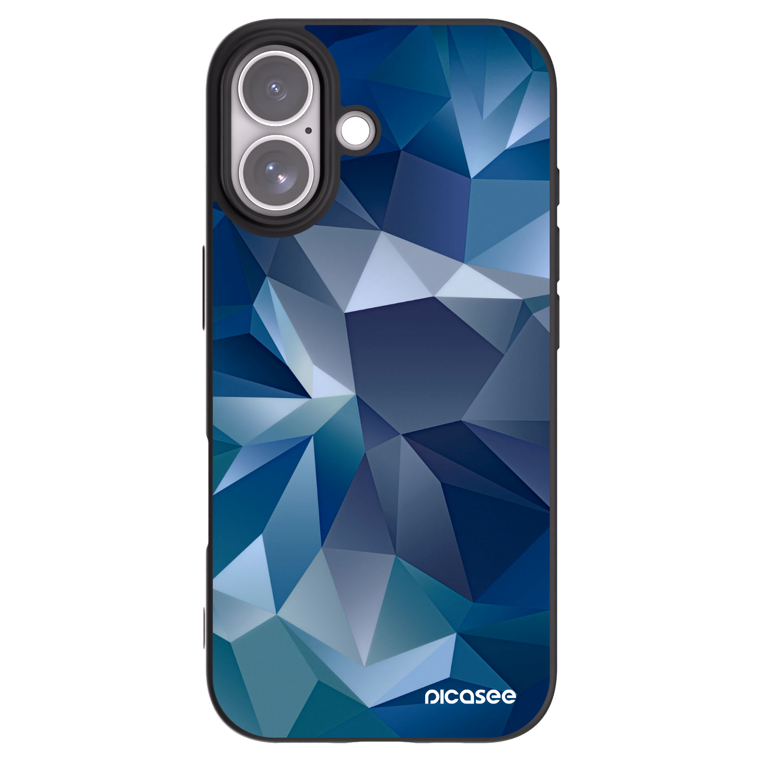 Picasee silikonowe czarne etui na Apple iPhone 17 - Wallpaper