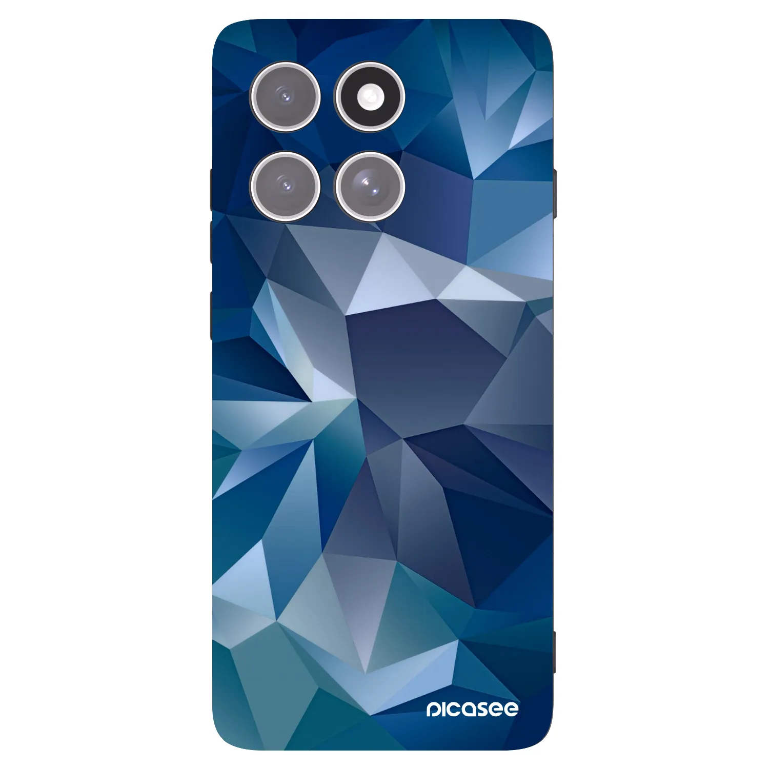 Picasee silikonowe czarne etui na Motorola Edge 60 Pro - Wallpaper