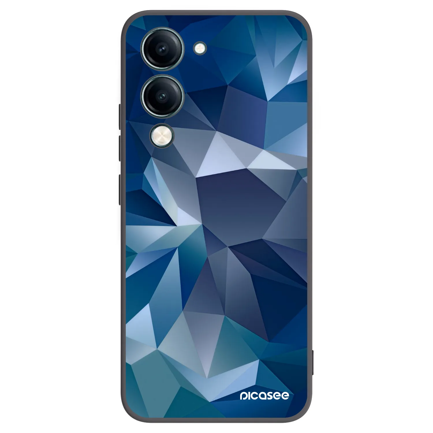 Picasee silikonowe czarne etui na Vivo Y29s 5G - Wallpaper