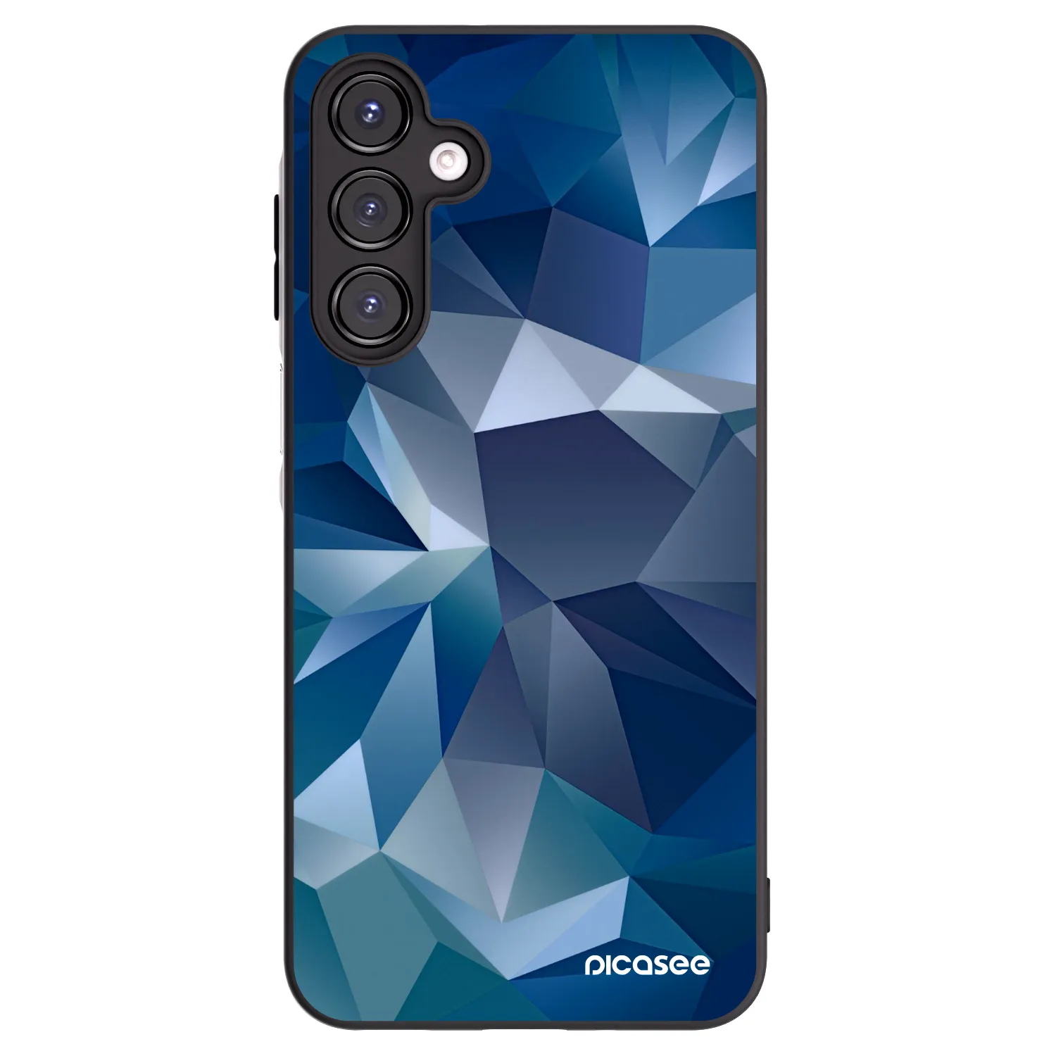 Picasee silikonowe czarne etui na Samsung Galaxy A16 4G - Wallpaper