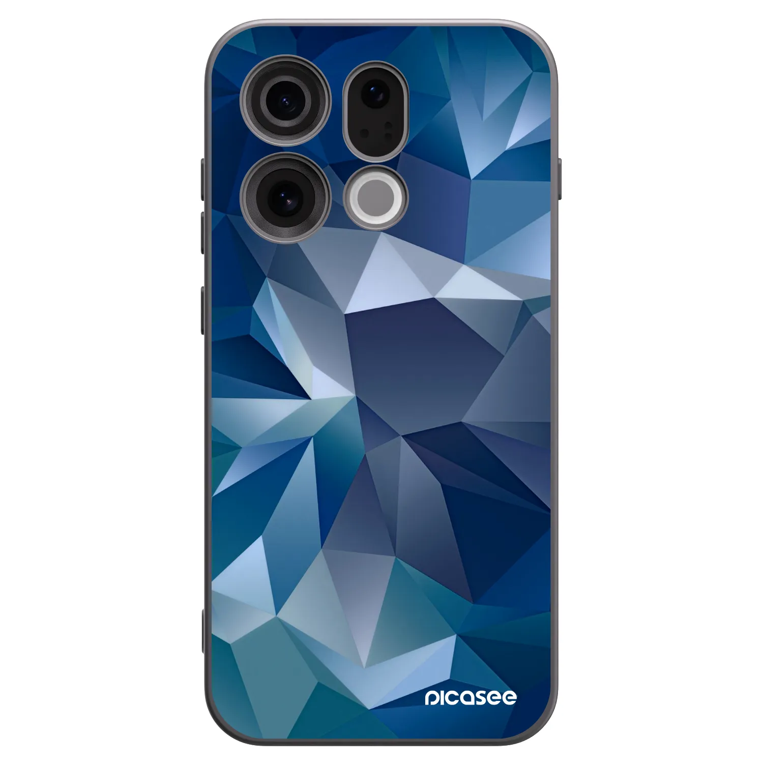 Picasee silikonowe czarne etui na OPPO Find X9 - Wallpaper