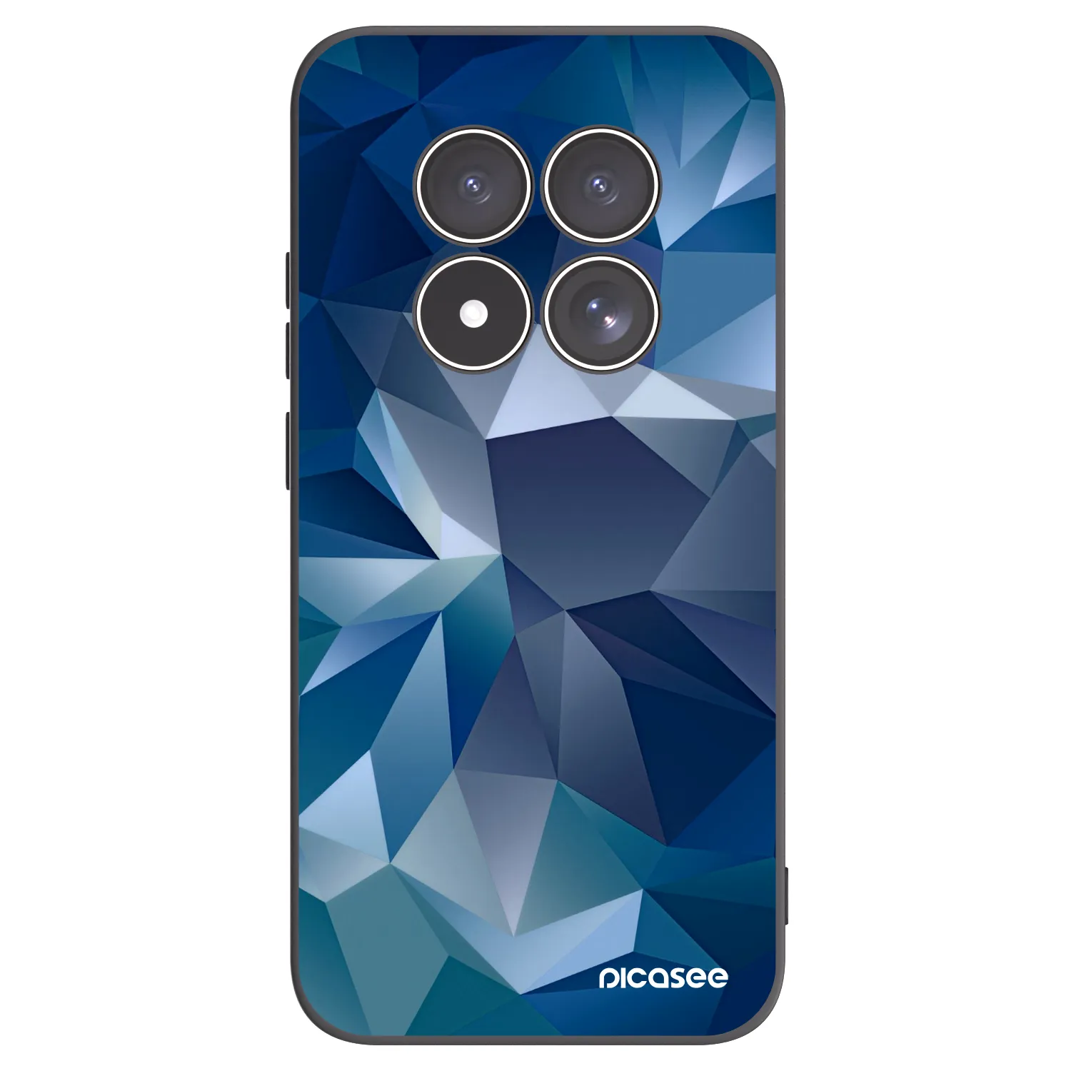 Picasee silikonowe czarne etui na Xiaomi Redmi Note 15 Pro 5G - Wallpaper
