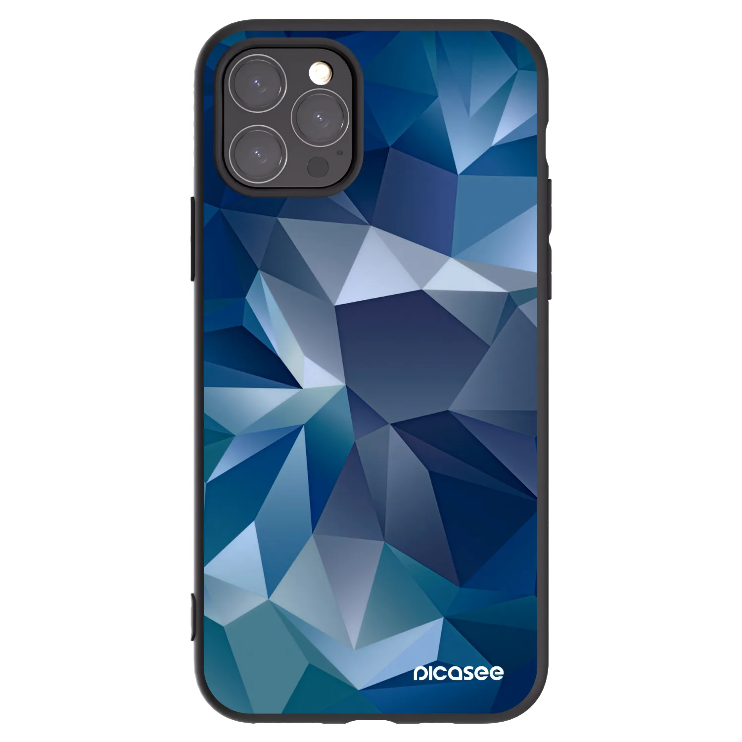 Picasee silikonowe czarne etui na Apple iPhone 11 Pro - Wallpaper