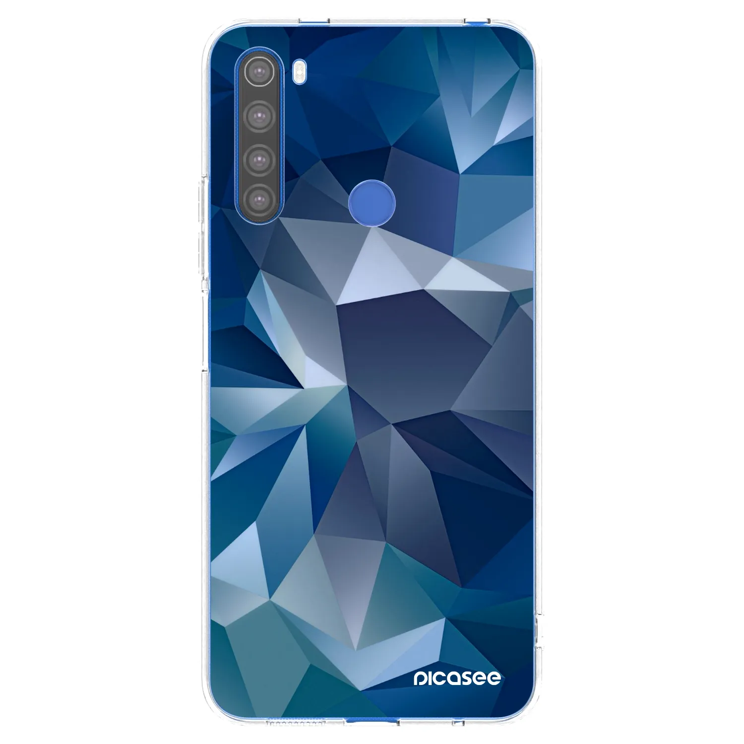 Picasee silikonowe przeźroczyste etui na Xiaomi Redmi Note 8T - Wallpaper