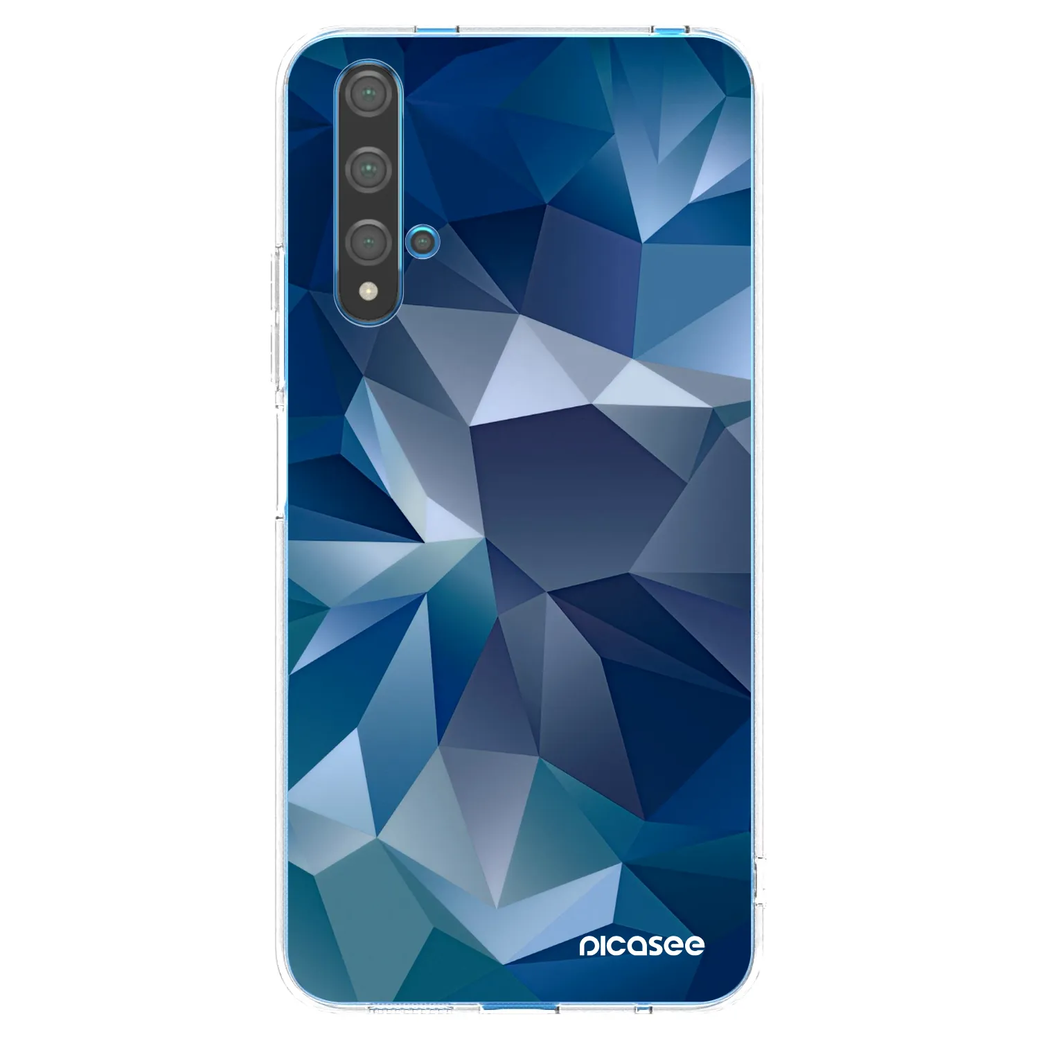 Picasee silikonowe przeźroczyste etui na Huawei Nova 5T - Wallpaper