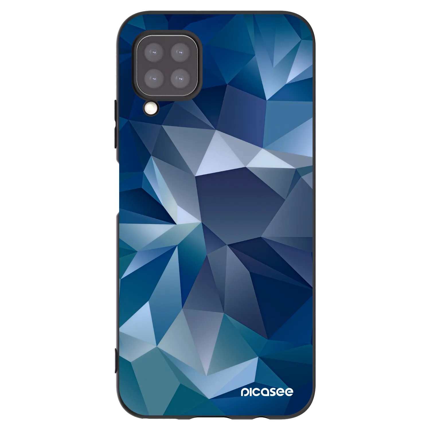 Picasee silikonowe czarne etui na Huawei P40 Lite - Wallpaper