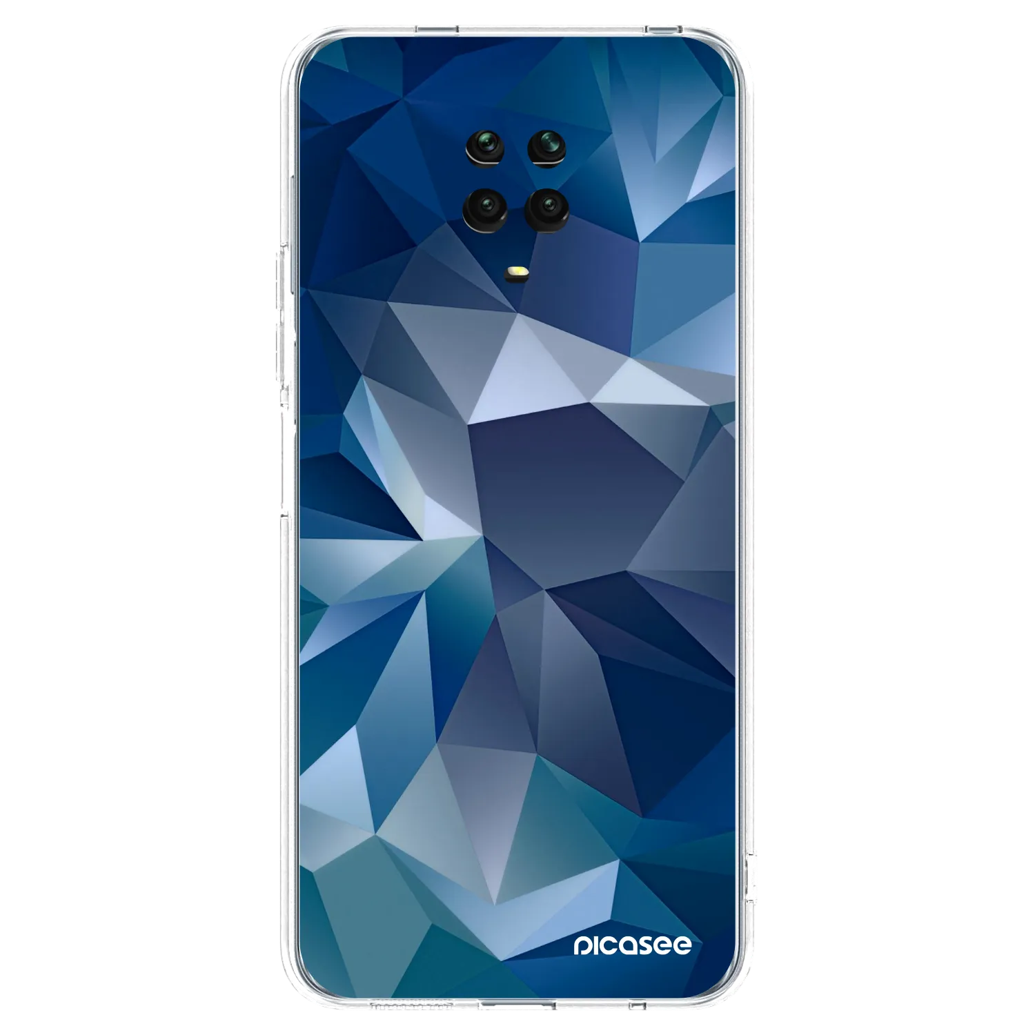 Picasee silikonowe przeźroczyste etui na Xiaomi Redmi Note 9 Pro - Wallpaper