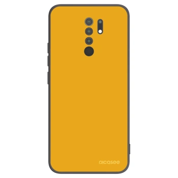 Picasee silikonowe czarne etui na Xiaomi Redmi 9 - Sun