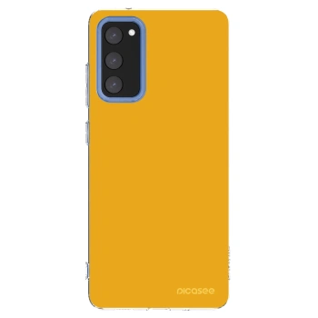 Picasee silikonowe przeźroczyste etui na Samsung Galaxy S20 FE - Sun