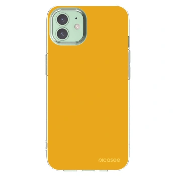 Picasee silikonowe przeźroczyste etui na Apple iPhone 12 Pro - Sun