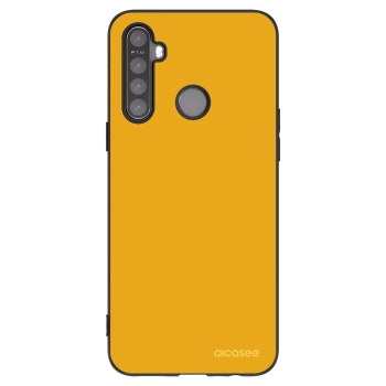 Picasee silikonowe czarne etui na Realme 5 - Sun