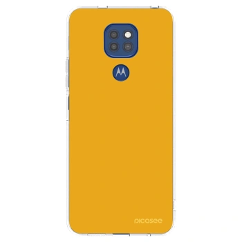 Picasee silikonowe przeźroczyste etui na Motorola Moto G9 Play - Sun