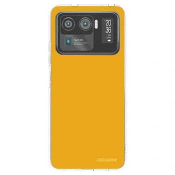 Picasee silikonowe przeźroczyste etui na Xiaomi Mi 11 Ultra - Sun