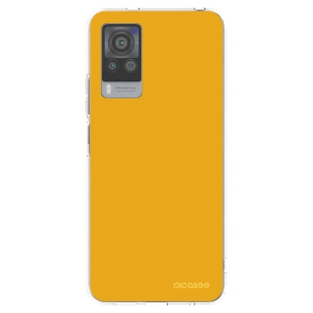 Picasee silikonowe przeźroczyste etui na Vivo X60 Pro 5G - Sun