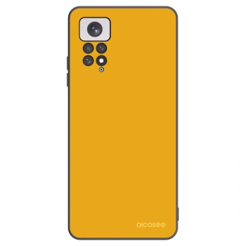 Picasee silikonowe czarne etui na Xiaomi Redmi Note 11 - Sun