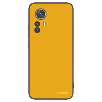 Picasee silikonowe czarne etui na Xiaomi 12 Pro - Sun