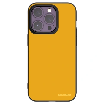 Picasee silikonowe czarne etui na Apple iPhone 14 Pro - Sun