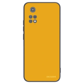 Picasee silikonowe czarne etui na Xiaomi Redmi Note 11S 5G - Sun