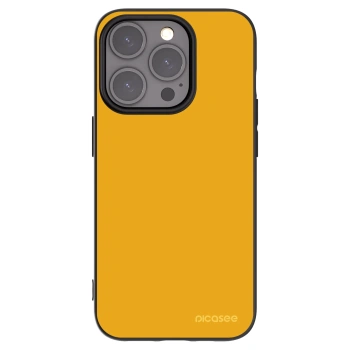 Picasee silikonowe czarne etui na Apple iPhone 15 Pro - Sun