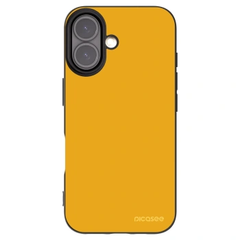 Picasee silikonowe czarne etui na Apple iPhone 16 - Sun
