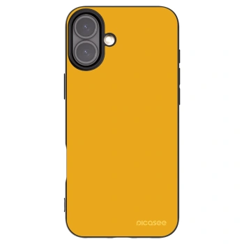 Picasee silikonowe czarne etui na Apple iPhone 16 Plus - Sun