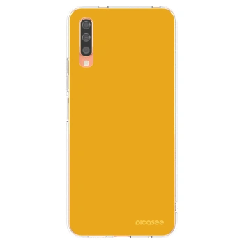 Picasee silikonowe przeźroczyste etui na Samsung Galaxy A70 A705F - Sun
