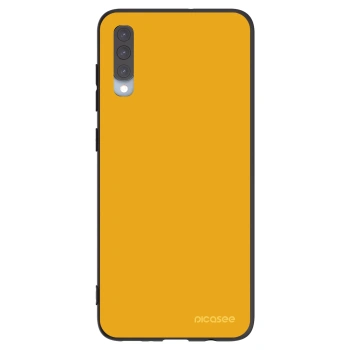Picasee silikonowe czarne etui na Samsung Galaxy A70 A705F - Sun