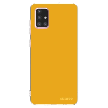 Picasee silikonowe przeźroczyste etui na Samsung Galaxy A71 A715F - Sun