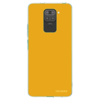 Picasee silikonowe czarne etui na Xiaomi Redmi Note 9 - Sun