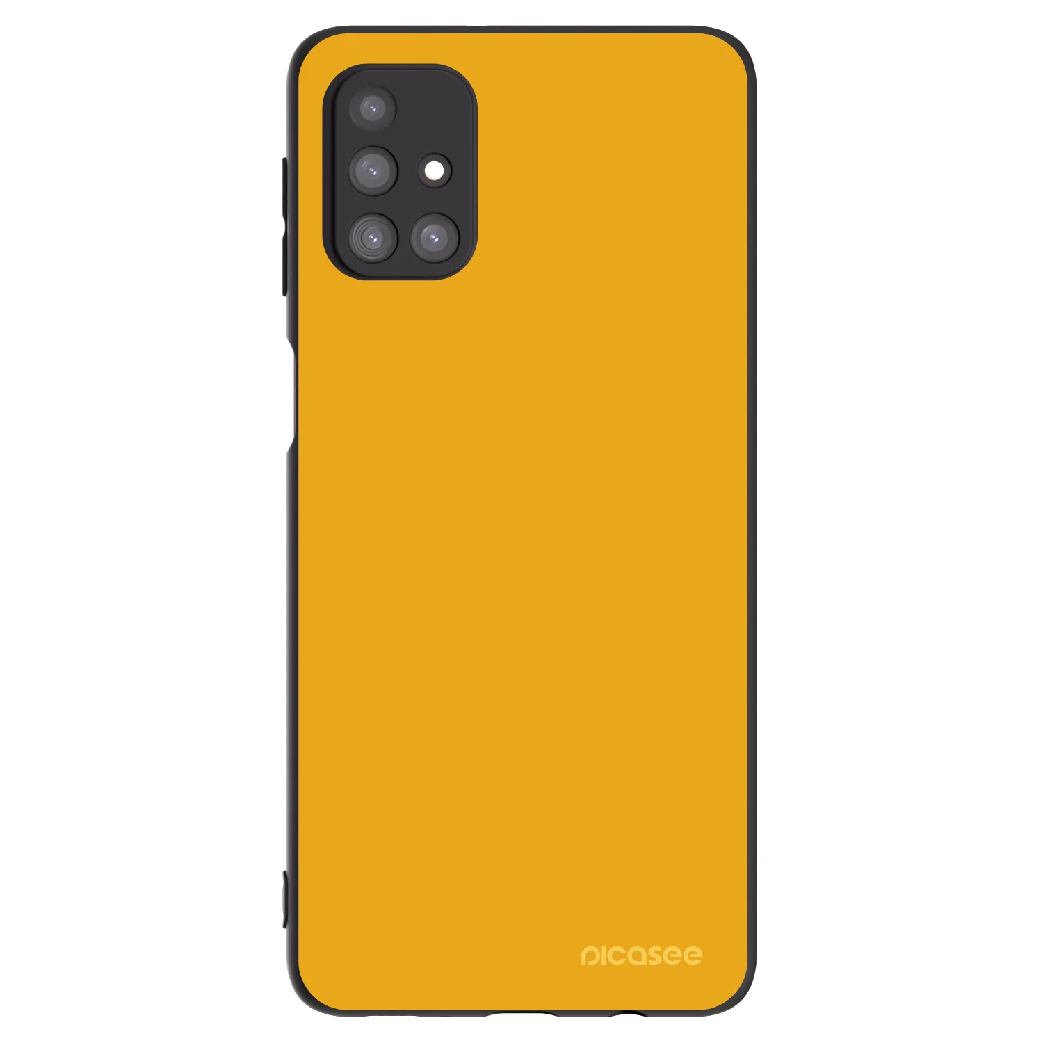 Picasee silikonowe czarne etui na Samsung Galaxy M31s - Sun