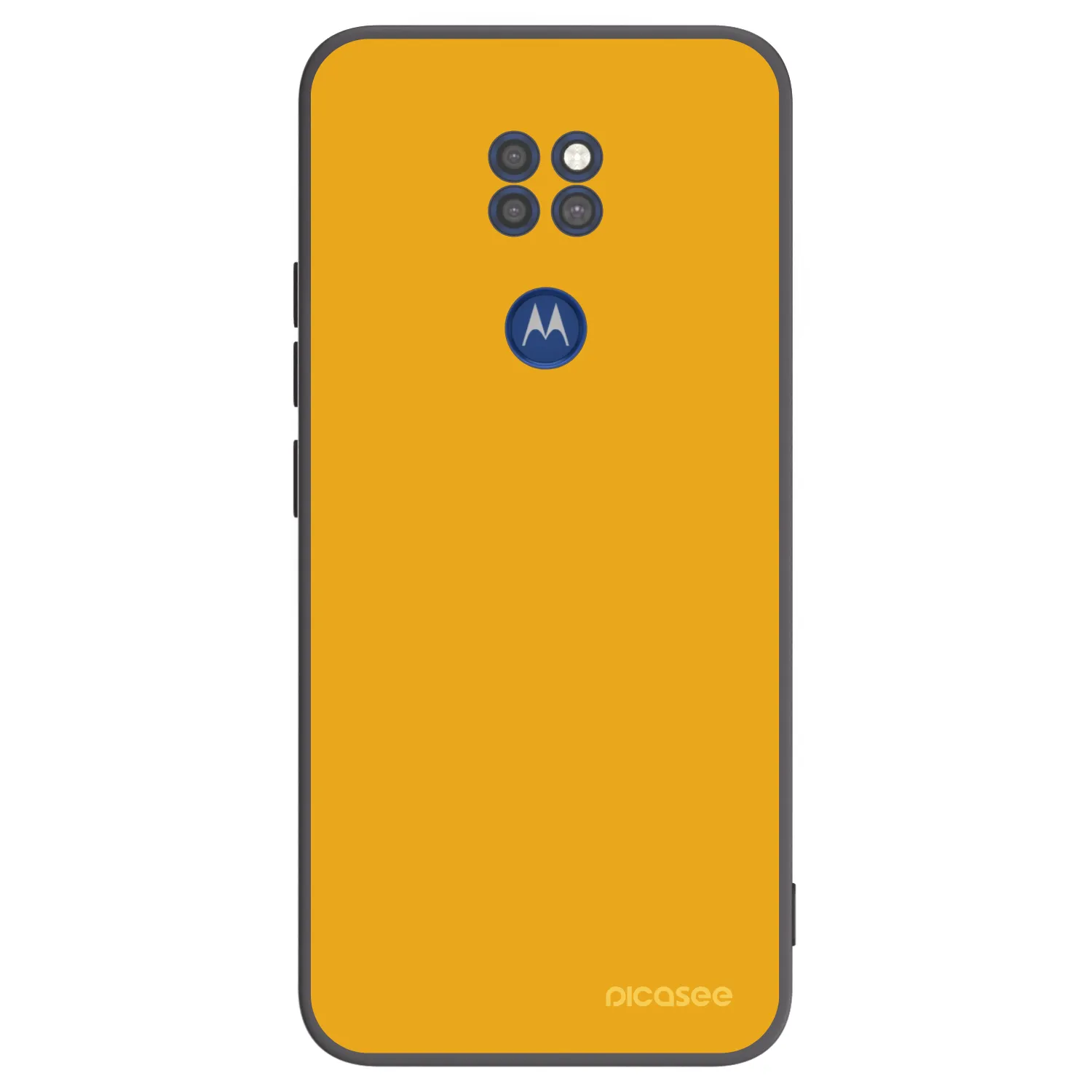 Picasee silikonowe czarne etui na Motorola Moto G9 Play - Sun